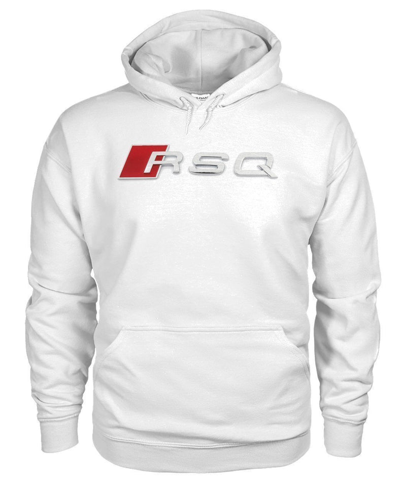 Audi RS SQ RSQ Pullover Hoodie Gildan Hoodie-Hoodies-ViralStyle-White-S-Pixefy