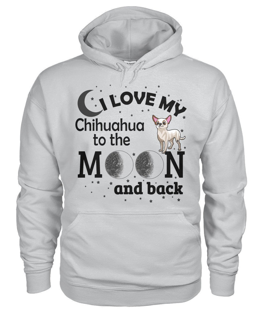 I Love My Chihuahua Gildan Hoodie-Hoodies-ViralStyle-Ash Grey-S-Pixefy