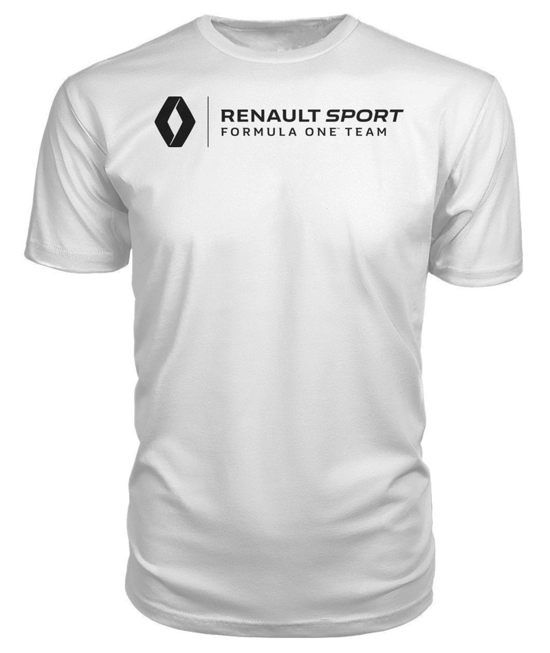 Renault Sport Formula 1 Premium Unisex Tee-Short Sleeves-ViralStyle-White-S-Pixefy