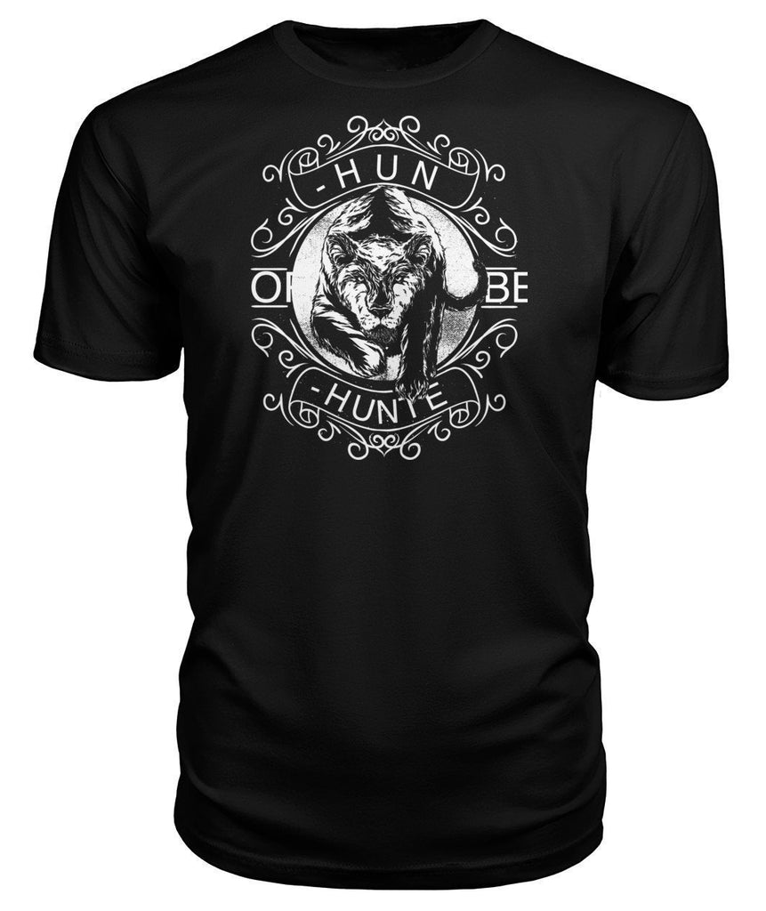 Hunt or Be Hunted Premium Unisex Tee-Short Sleeves-ViralStyle-Black-S-Pixefy