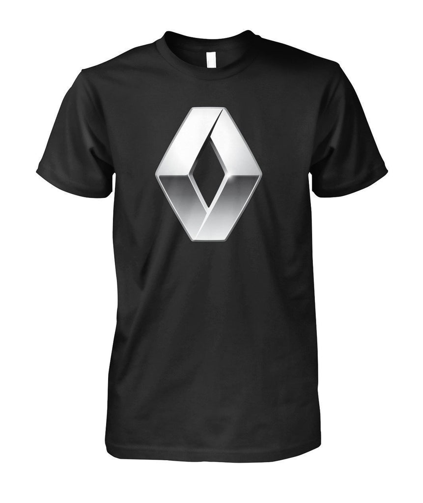 Renault Unisex Cotton Tee-Short Sleeves-ViralStyle-Black-S-Pixefy