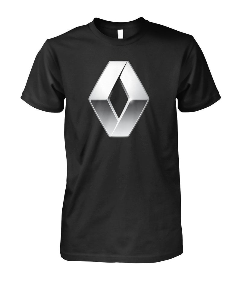 Renault Unisex Cotton Tee-Short Sleeves-ViralStyle-Black-S-Pixefy