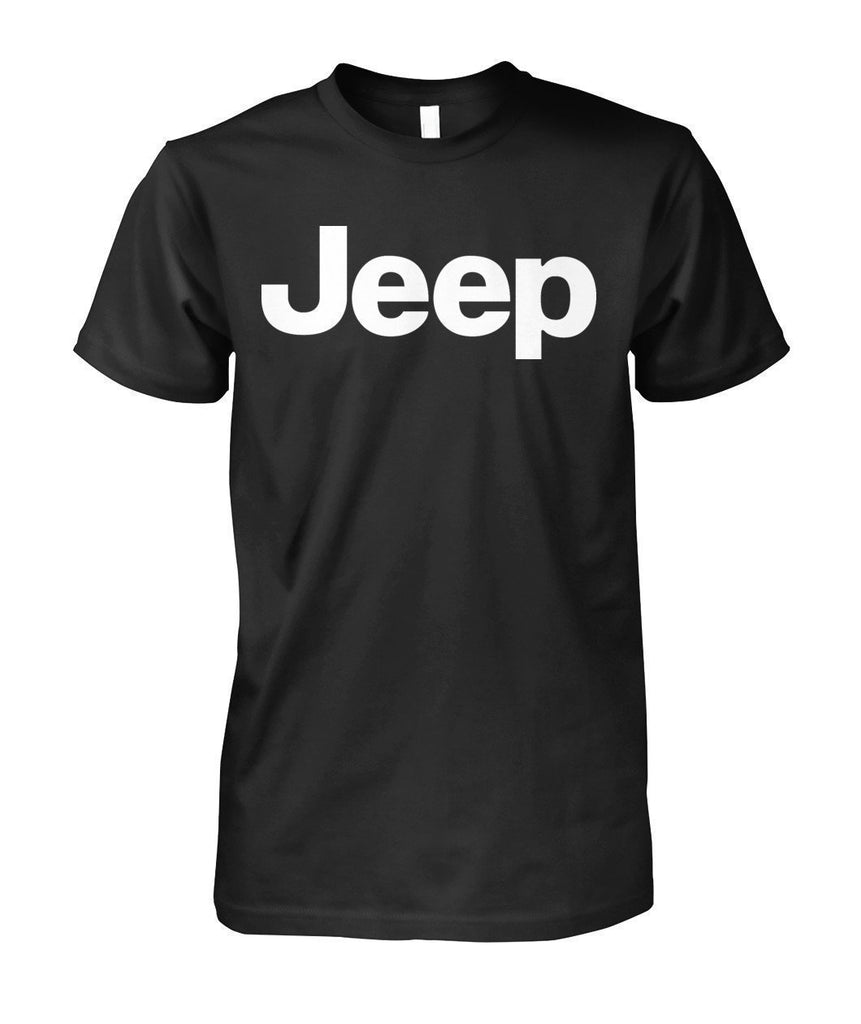 Jeep Unisex Cotton Tee-Short Sleeves-ViralStyle-Black-S-Pixefy