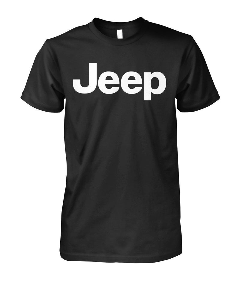 Jeep Unisex Cotton Tee-Short Sleeves-ViralStyle-Black-S-Pixefy