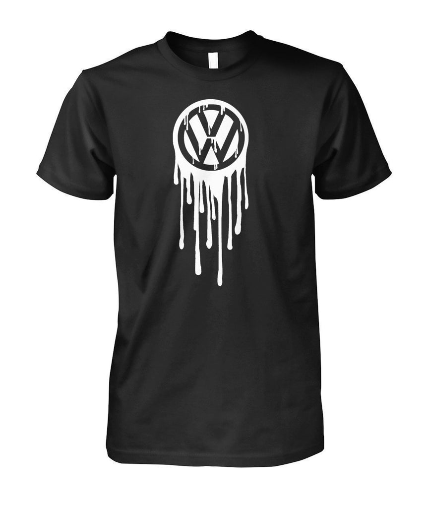 Volkswagen VW Unisex Cotton Tee-Short Sleeves-ViralStyle-Black-S-Pixefy