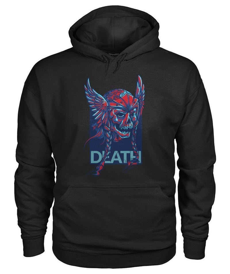 Death Gildan Hoodie-Hoodies-ViralStyle-Black-S-Pixefy