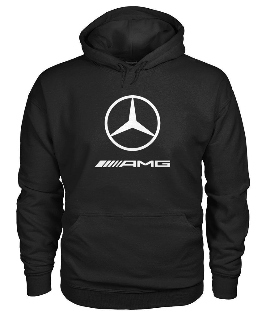 Mercedes AMG Hoodie-Hoodies-ViralStyle-Black-S-Gildan Hoodie-Pixefy